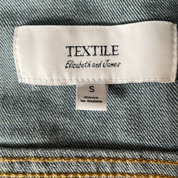 TEXTILE Distressed Denim Jacket - Picture 4 of 5